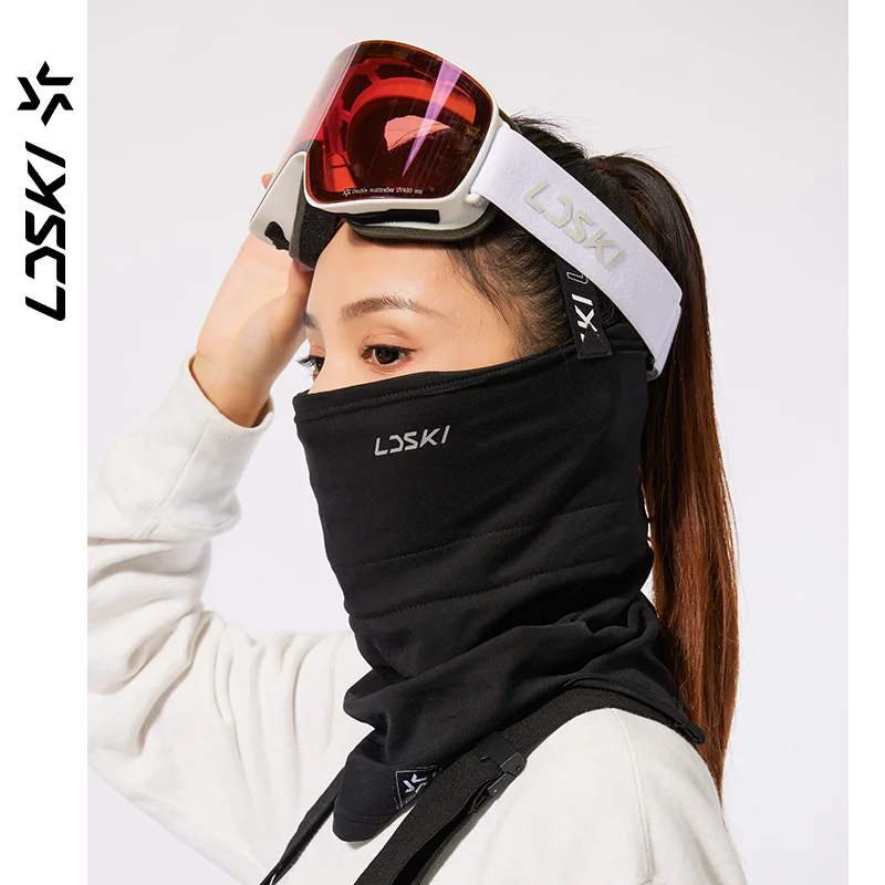 LDSKI Ski Face Mask Half-Cover Hairband Windproof Breathable Warm Outdoors Sports Cycling Motorcycle Snowboarding Men Women