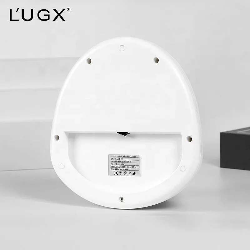 Lugx-Lampe à Ongles LED UV Portable Sans Fil, Rechargeable, 60W