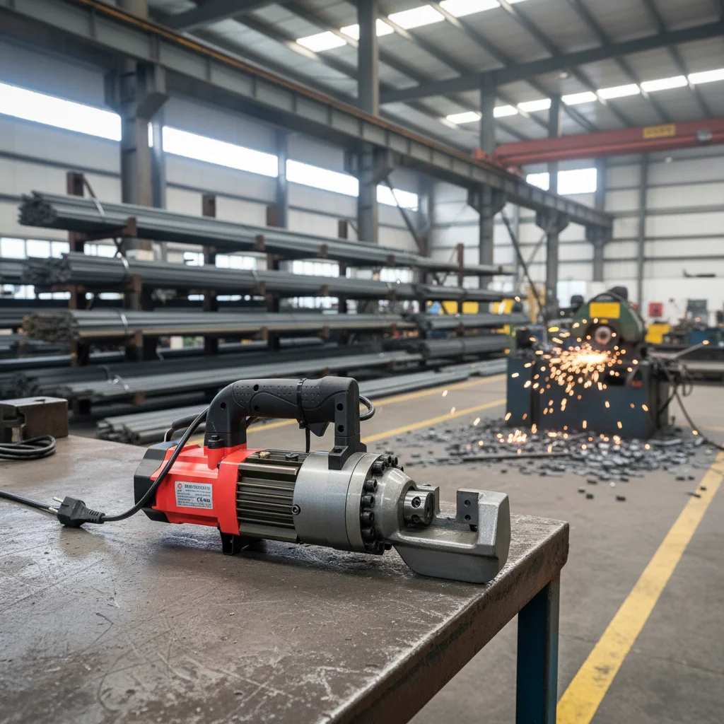 High-quality Portable Rebar Cutter Made In China, With A Cutting Range Of 6-32mm New Process Portable Steel Cutting Machine