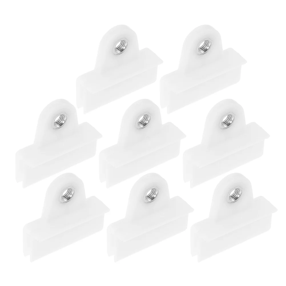 

8 Pcs Car Glass Card Clip Fixing Hardware Window Buckles Universal Plastic Door Clamp
