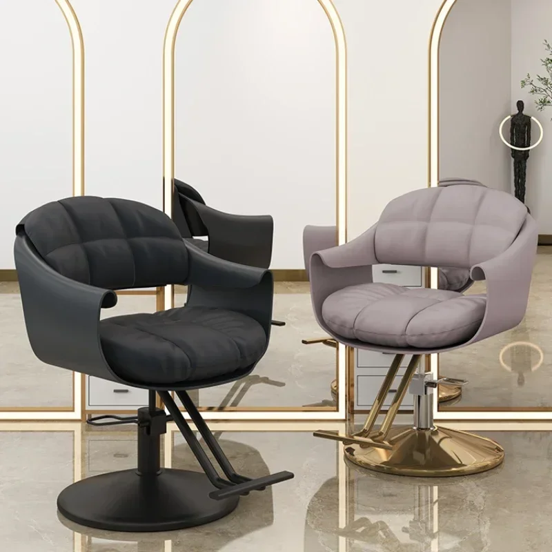 منتجات لكرسي الحلاق لقص الشعر في صالونات التجميل وغسل الشعر باللون الأسود شديد التحمل وغطاء باديكير للسبا والجلد والأريكة الحمراء