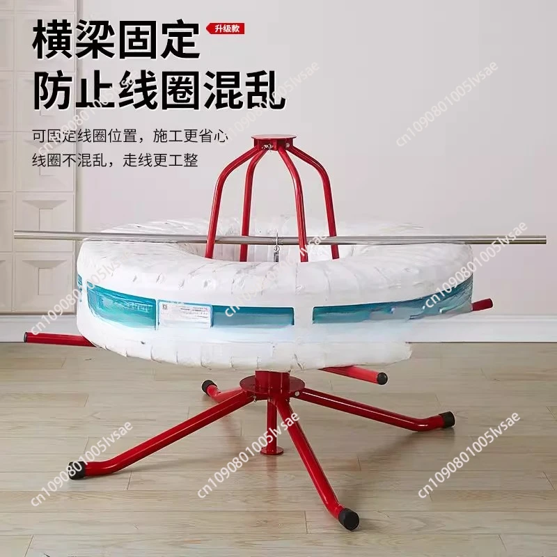 ضام أنابيب التدفئة الأرضية، الملف، رف أنابيب التدفئة الأرضية للألواح الحرارية الأرضية، قطعة أثرية لتخميد أنابيب البولي ايثيلين ذات المحمل المزدوج، #2