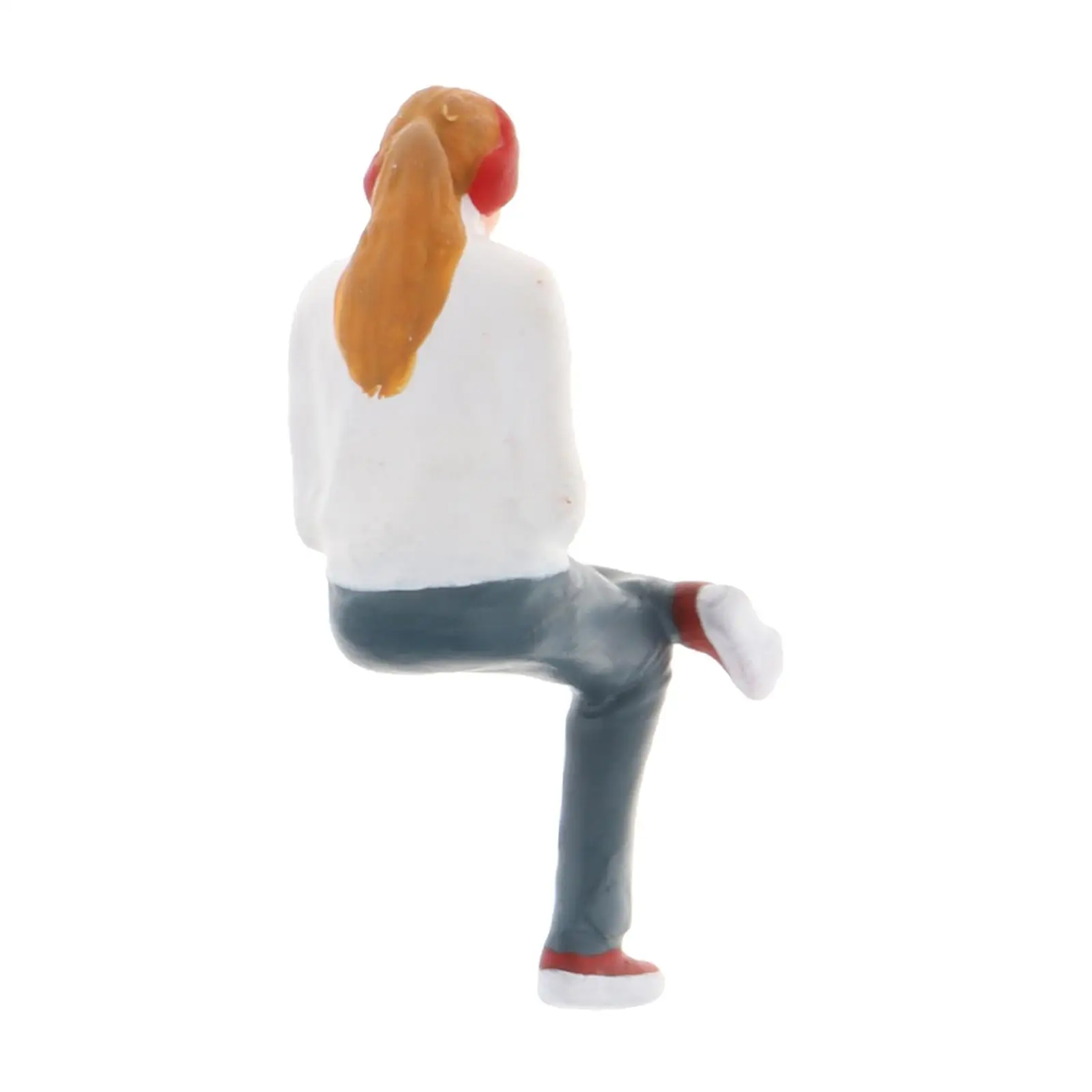 1/64 Sitting Position Figure PVC Building Table Layout Table