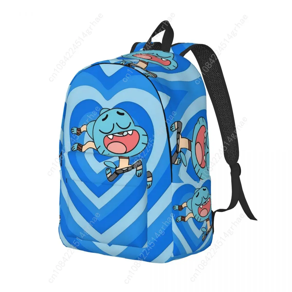 Amazing World Of Gumballs Classical Backpack with Pocket Student Hiking Travel Daypack for Men Women Laptop Computer Canvas Bags