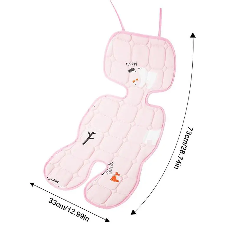 Coussin Rehausseur de Siège de Voiture Respirant, Multifonctionnel, Polymères de Poussette de Glace d'Été