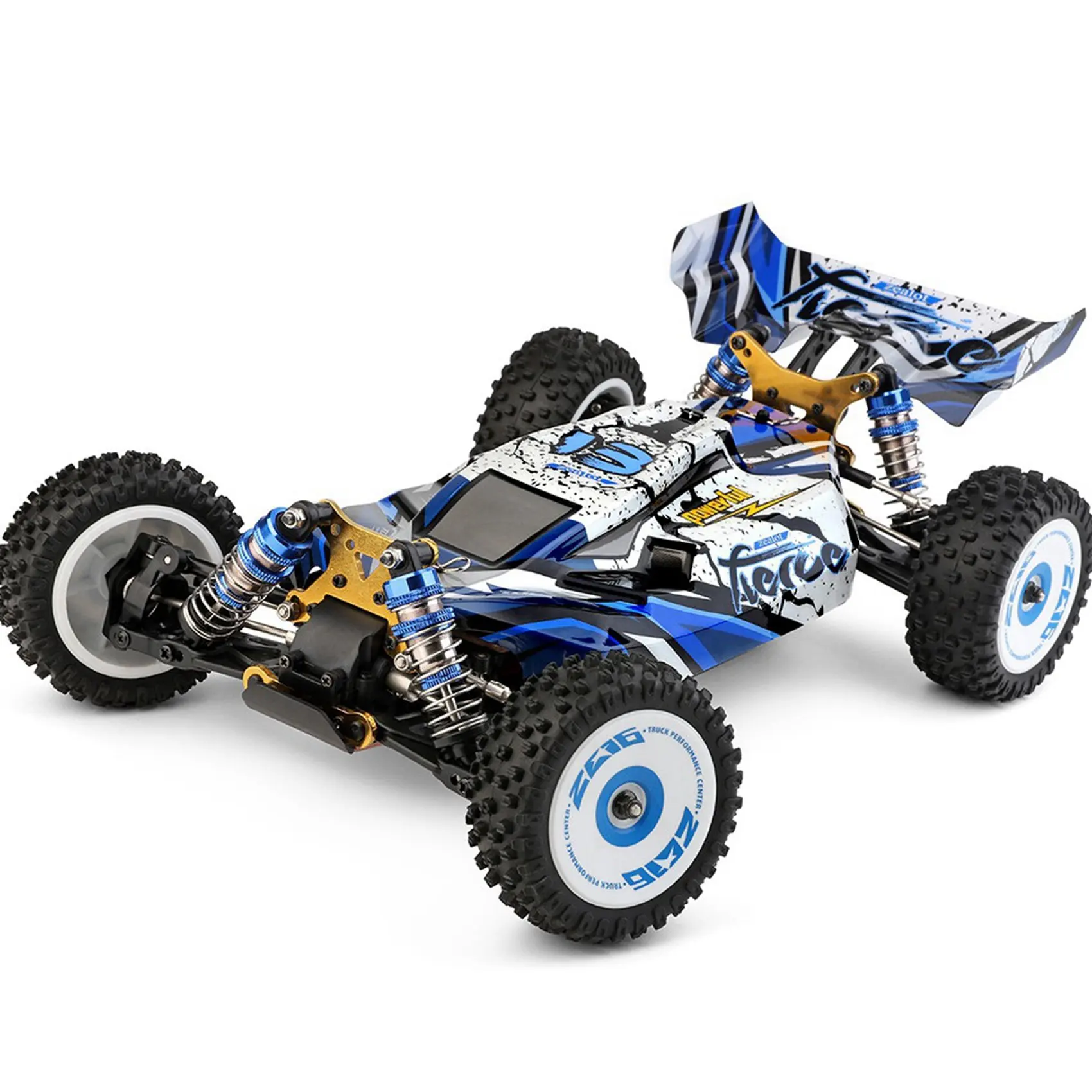 8Pcs Front And Rear Tires Wheel Tyre For Wltoys 124017 1/12 RC Car Upgrade Parts Spare Accessories view 2