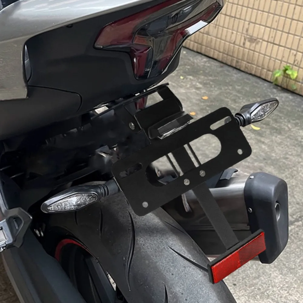 2025 For CFMOTO 450SR 450NK 450SS 250SR 300SR 250 300 SR 450 SS NK LED Turn Signal Light Tail Tidy Fender License Plate Holder
