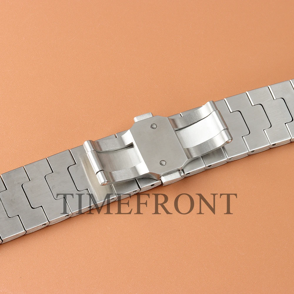 Gold 38mm NH35 Watch Case Square Stainless Steel With dial and hands For Santos NH35 NH36 NH38 Movement 27mm Dial Watch Repair