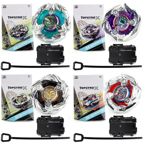 Takara Tommy Beyblades 버스트 SB 버스트 자이로스코프 X BX-15-16 BX 전투 자이로스코프 장난감, 풀링 체중계 런처 박스 포함 