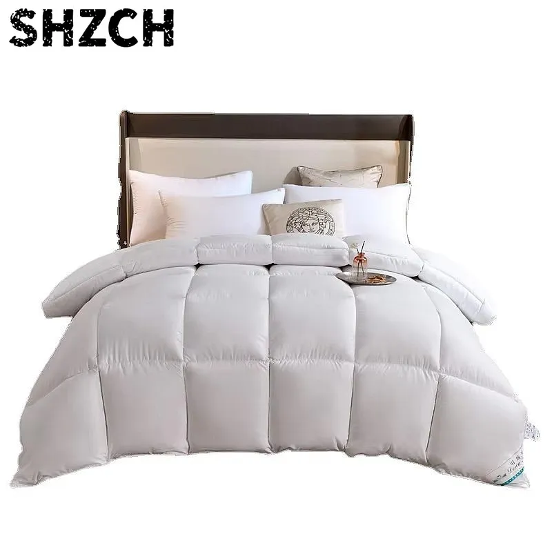 100% Mixed Materials Filled Noble Quilt Thick Winter Comforter Single Double Size