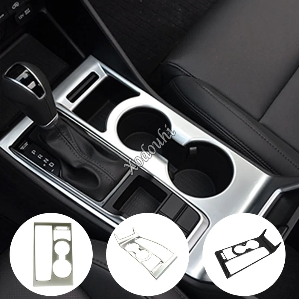 

For Hyundai Tucson 2015 2016 2017 2018 Car Sticker Inner Middle Handbrake Shift Stall Paddles Cup Switch Frame Lamp Trim 1PCs