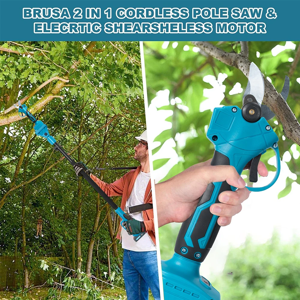 ชุดเครื่องตัดแต่งกิ่งไฟฟ้า 3 i - Electric Pruner With Extension Pole บทวิจารณ์และราคา