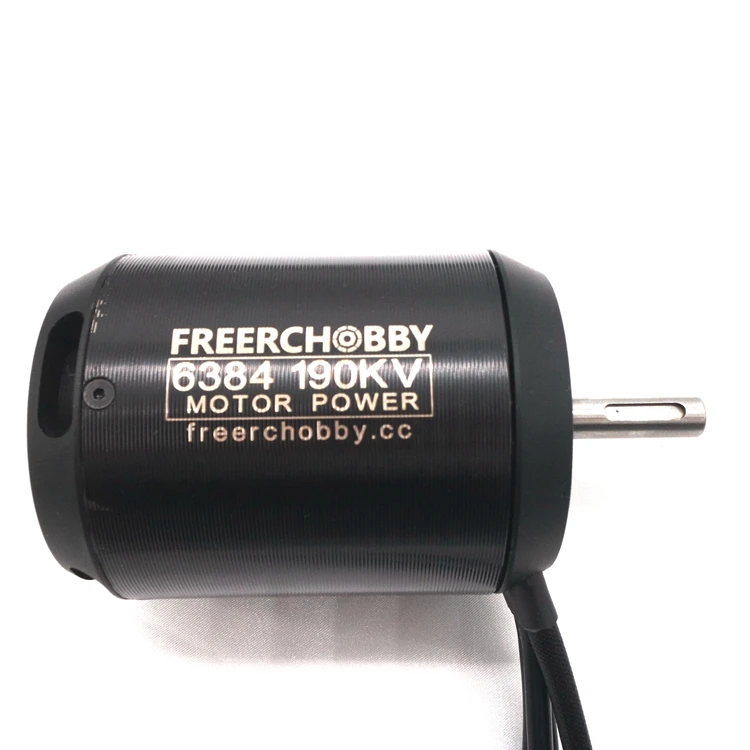 6384 Brushless DC Motor – 24V/36V/48V for E‑Board, Skateboard, Scooter & E‑Bike
