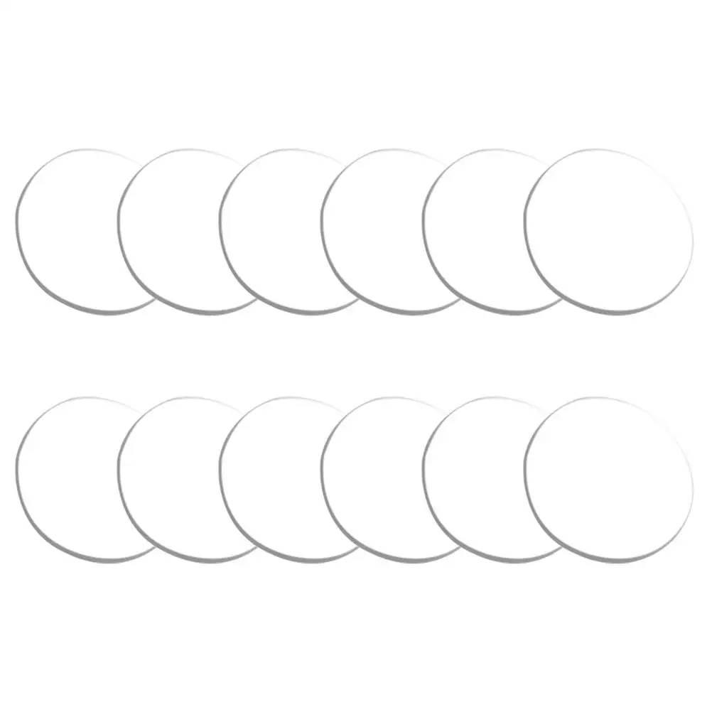 

12 Pcs Suction Cup Gasket Clear PP Furniture Protectors 20mmx3 Glass Table Washers Bumpers Pad Antislip Spacer Hardware
