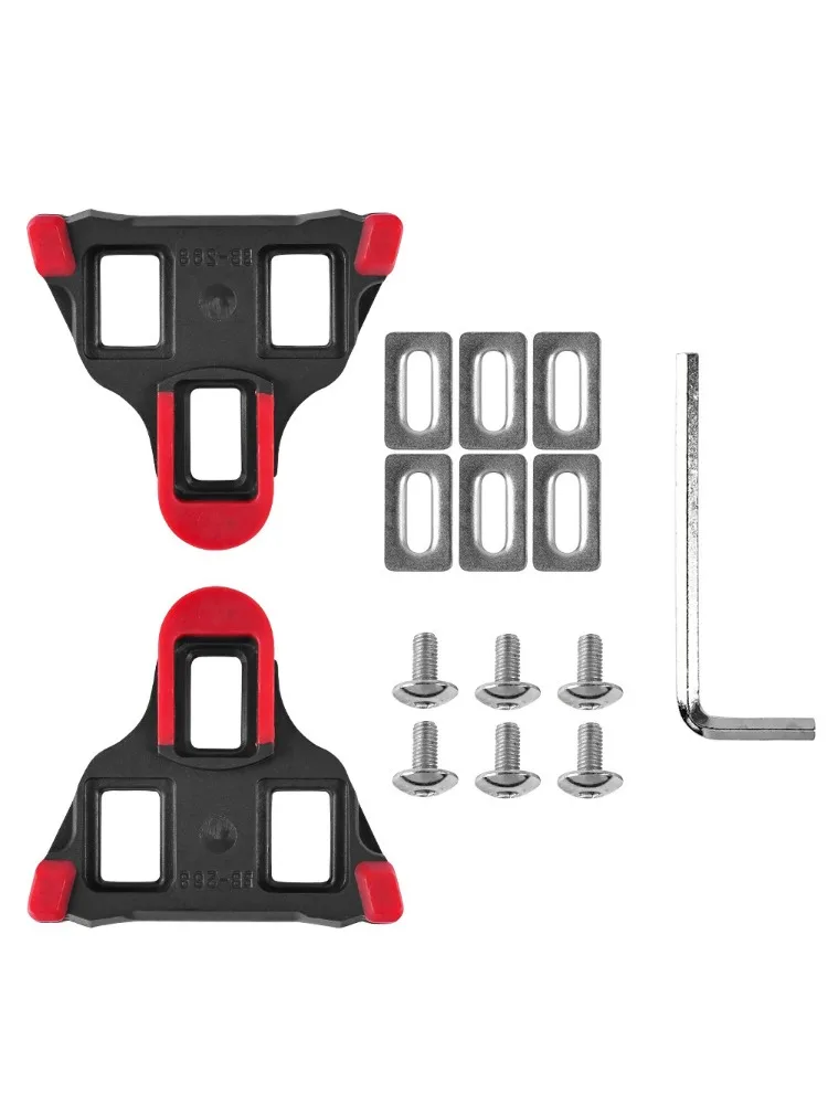 AliExpress Road Bike Pedal Cleats SPD Self Locking Clips for SHIMANO Cycling Shoes Bicycle Accessories Installation Tool