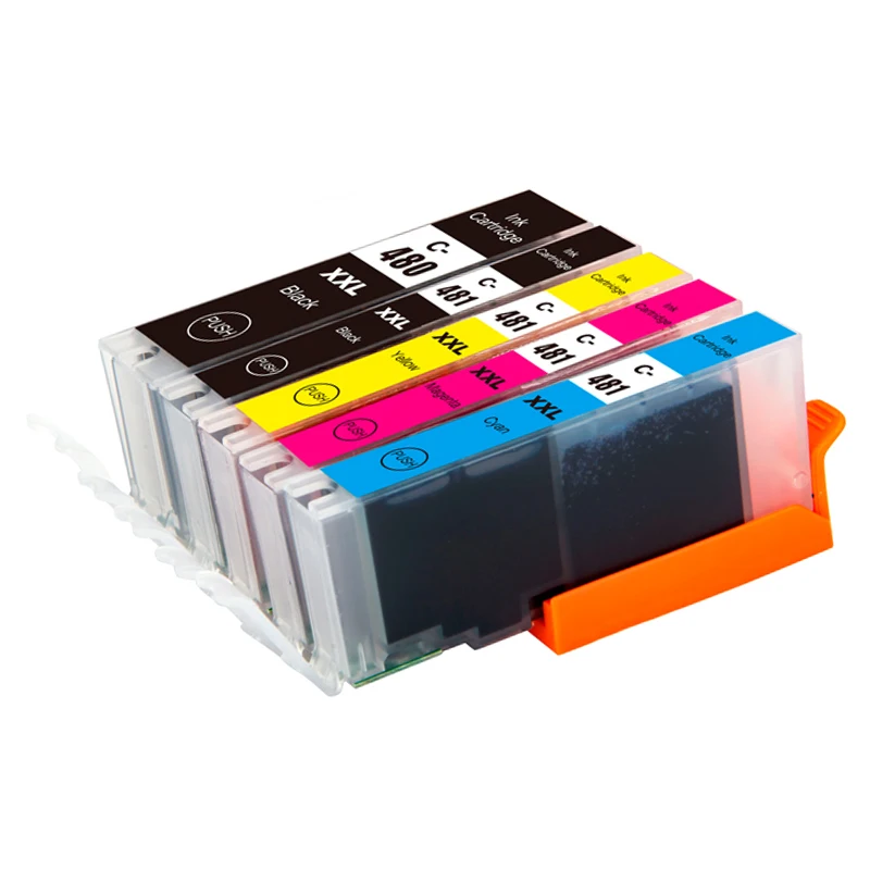 PGI-480 CLI-481 PGI-480XXL CLI-481XXL Ink Cartridge for Canon PIXMA TS704 TR7540 TR8540 TS6140 TS6340 TS9540 TS8140 TS8340