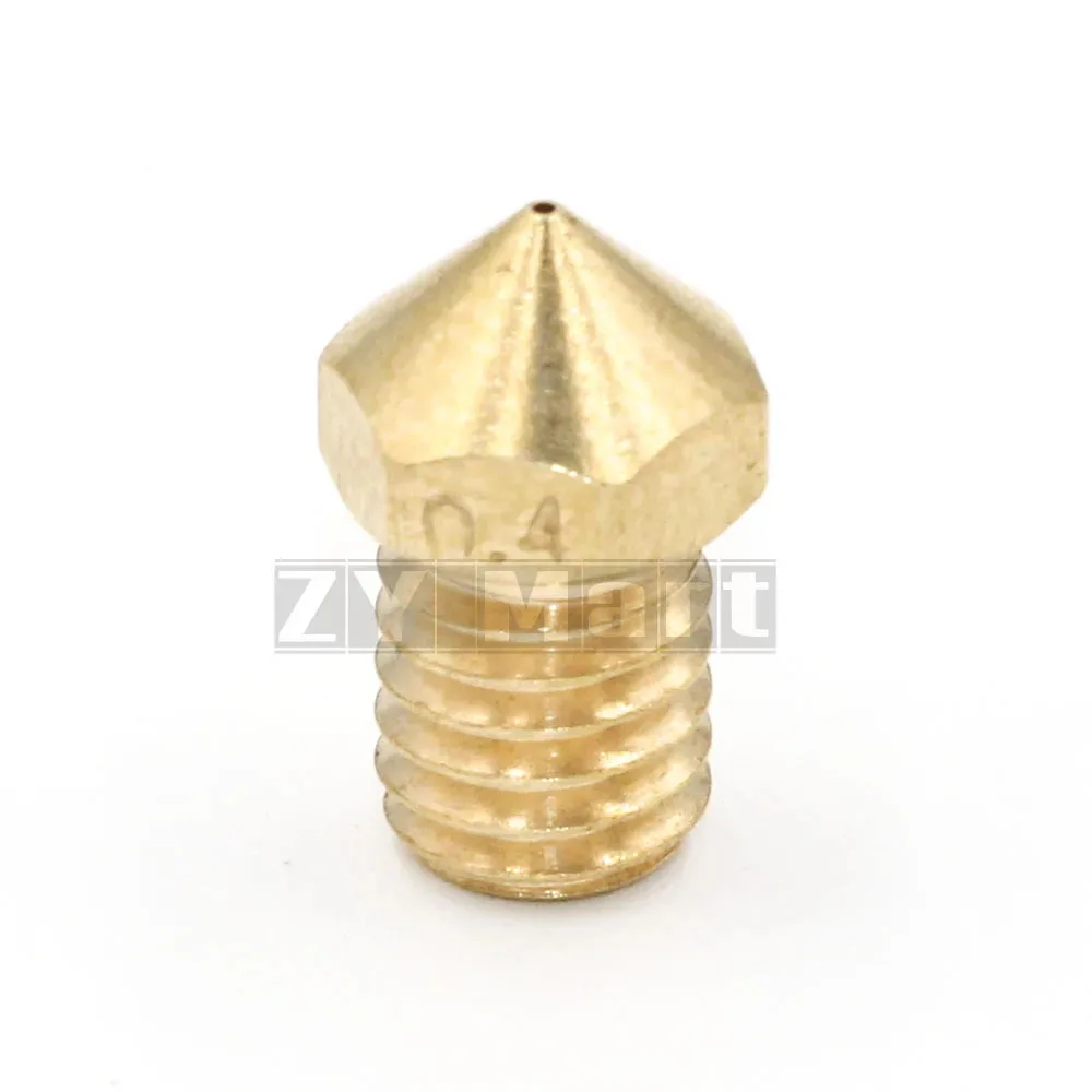 4Pcs/lot Ultimaker 2 UM2 + Extended E3D Heater Hotend Olsson Block Nozzle 0.25+0.4+0.6+0.8mm For 1.75mm / 3.0mm Filament