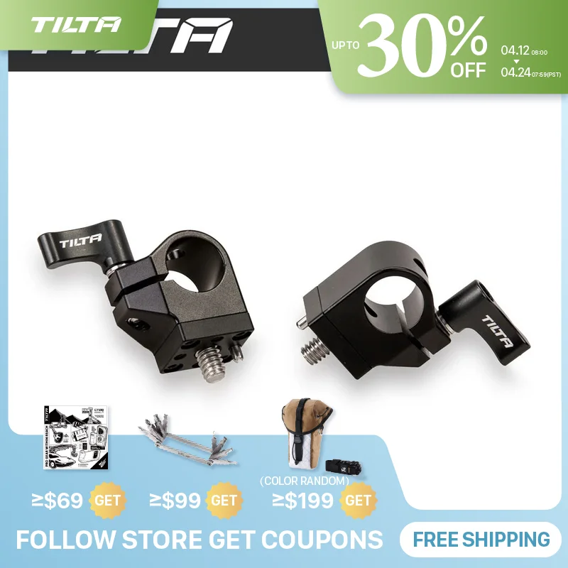 

TILTA ES-T20-SRH Одноштоковый держатель 5 мм для Sony FX6 (пара) ES-T20-VMP Вертикальная монтажная пластина для Sony FX6