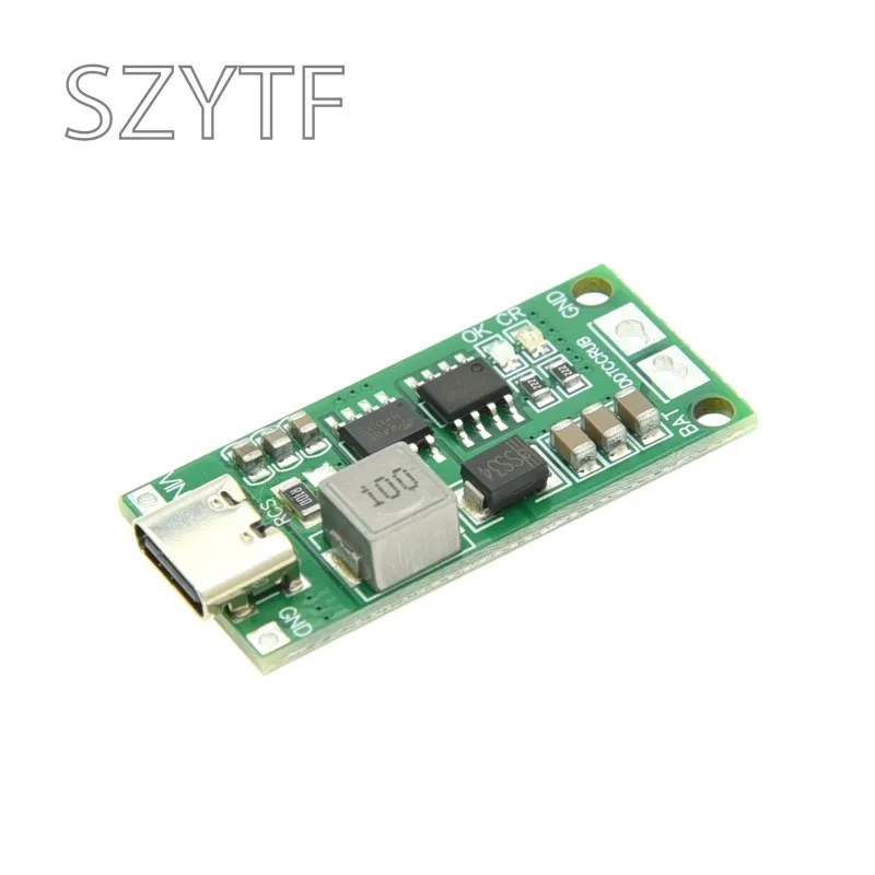 1PCS 2S 3S 4S Li-ion battery charger battery protection board TypeC USB boost charging board DC3-5V