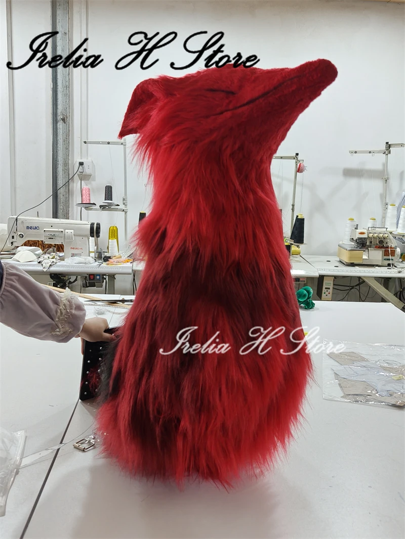 Irelia H Store Inmortal Ahri LOL Inmortal ahri tails nine tails with fox\'s heads Cosplay props huge tails