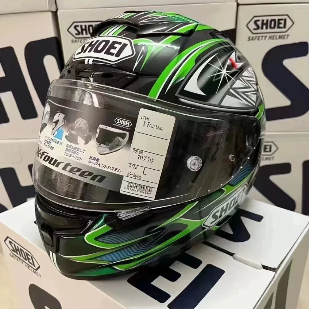 New SHOEI X14 Akira Yanagawa Motorcycle Helmet, All-Season Motorbike Helmet  X14 Akira Yanagawa Edition SHOEI Helmet