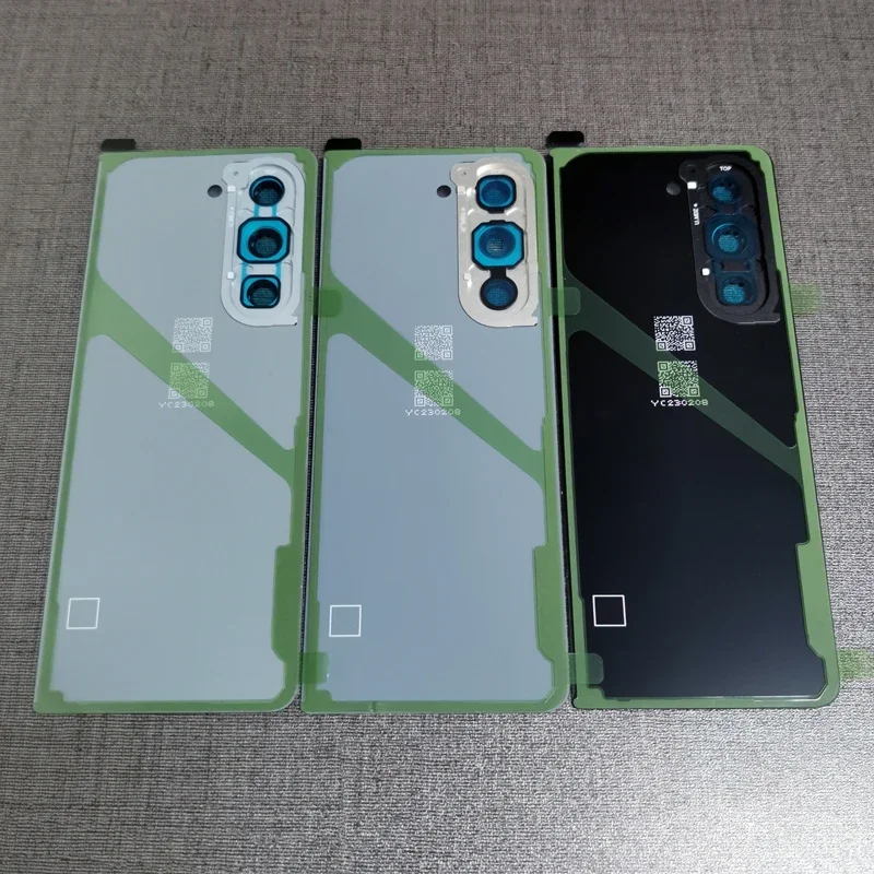 Back cover for Samsung Galaxy Z fold5 back battery cover Z fold 5 F946 5g housing case with camera lens