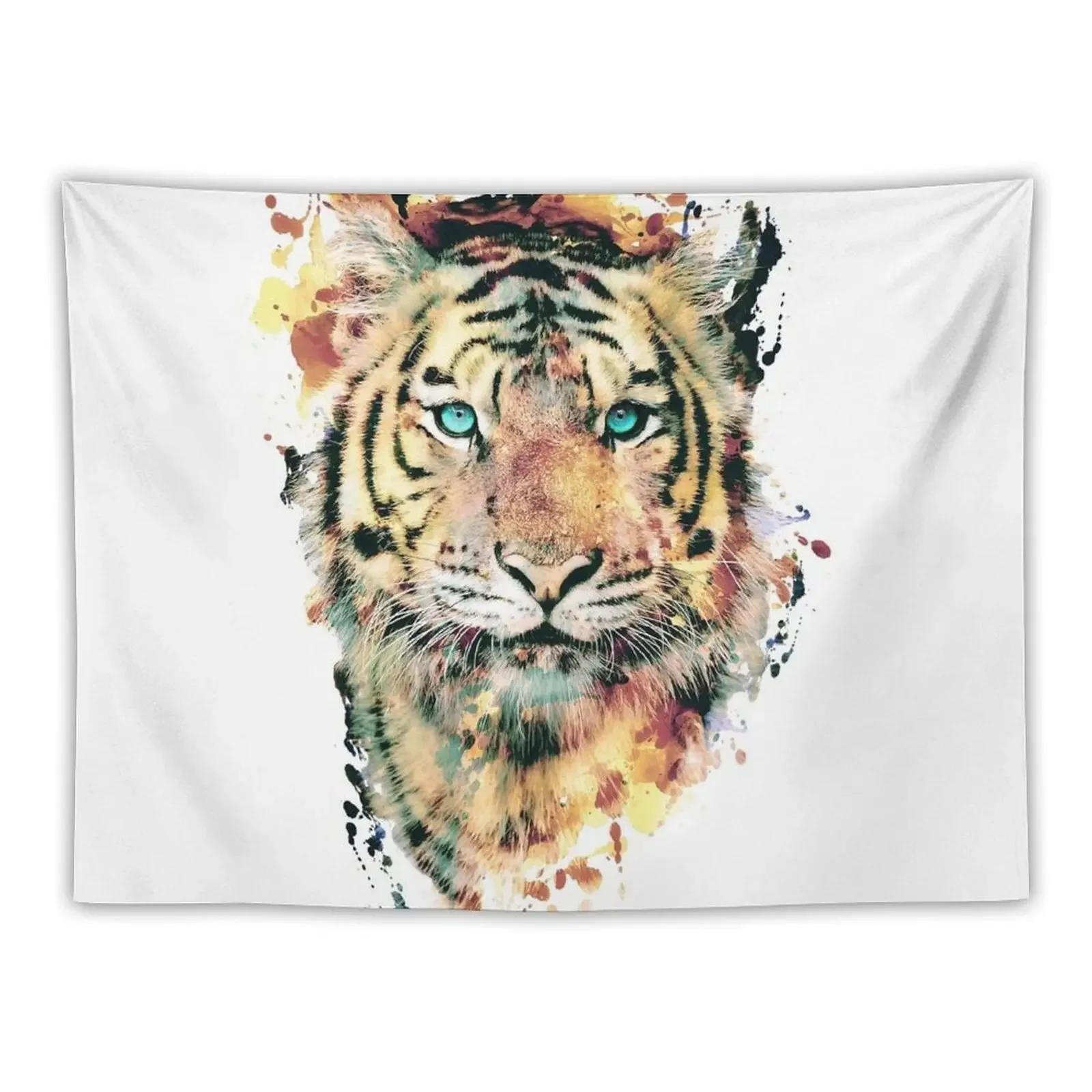 

Tiger III Tapestry Tapete For The Wall Outdoor Decoration Room Decoration Accessories Tapestry