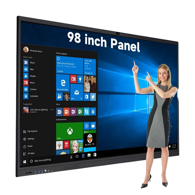 

55/65/75/85/98/110 inch intelligent Android system LCD whiteboard wireless sharing meeting room interactive interaction