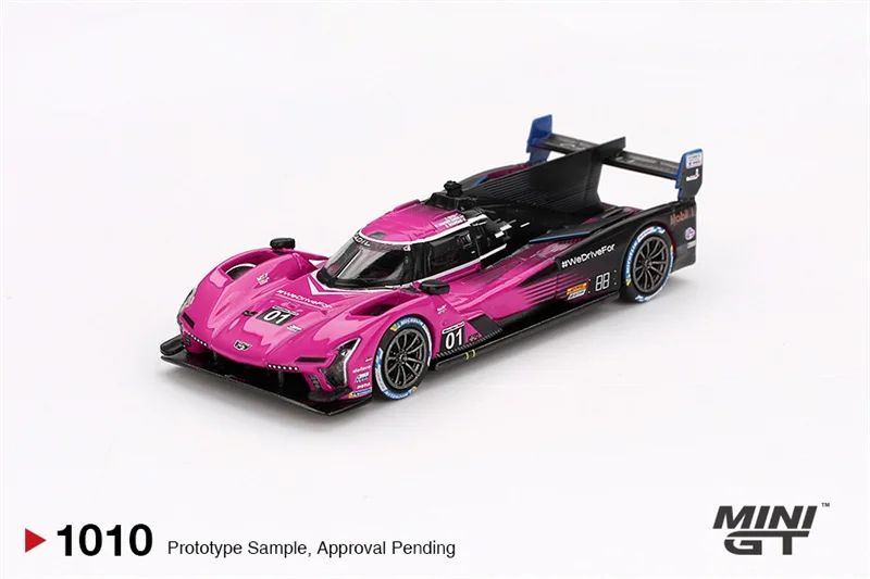 

Предпродажа MINI GT 1:64 V-Series.R NO.01 Racing 2024 IMSA Petit Le Mans, литая под давлением модель автомобиля, коллекция миниатюрных моделей