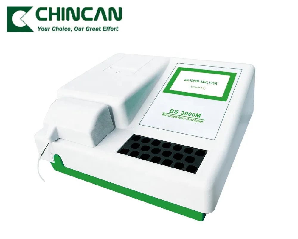 BS3000M Laboratory Semi-auto Chemistry Analyzer For Testing Blood