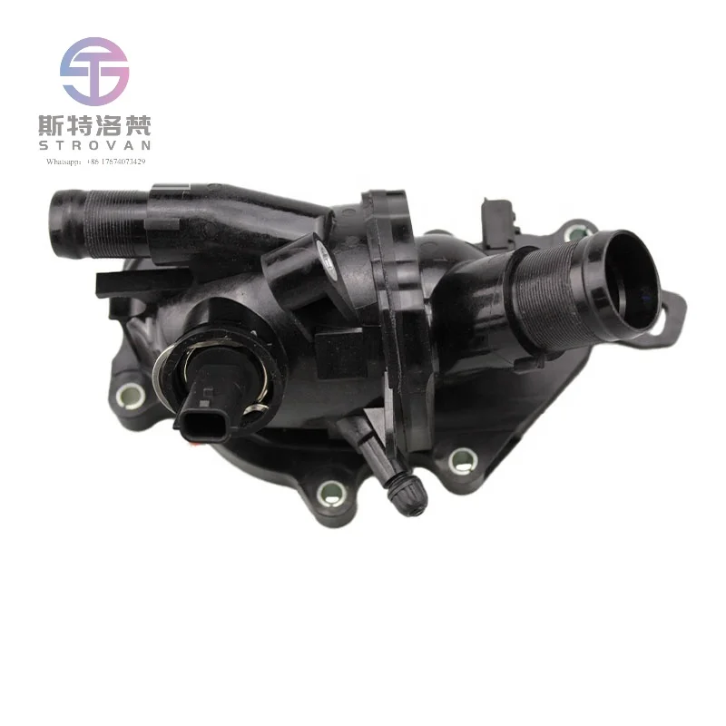 

HIGH QUALITY THERMOSTAT HOUSING COOLANT FITS 207 208 308 508 RCZ CITROEN C3 C4 OE 9808647080 1336.CC V764558180