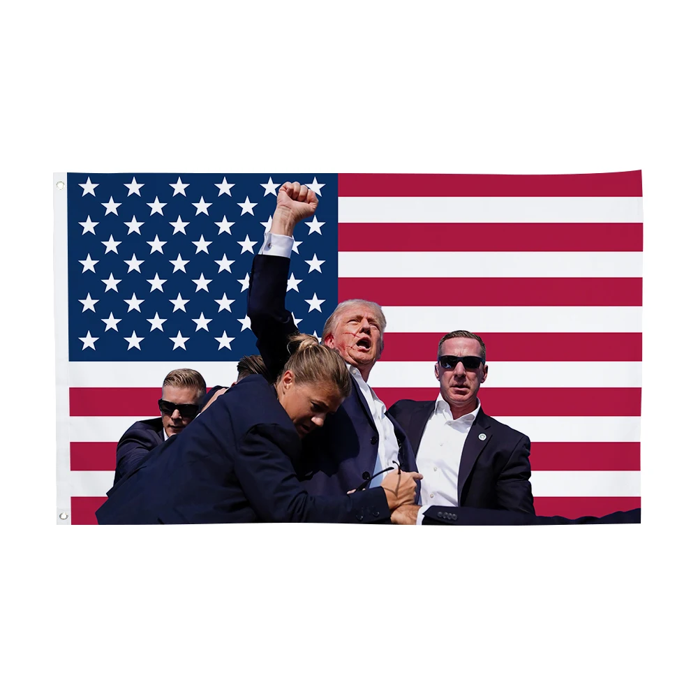 3Jflag  90x150cm Trump 2024 Flag Make America great again flags Election Interior Decoration Banner