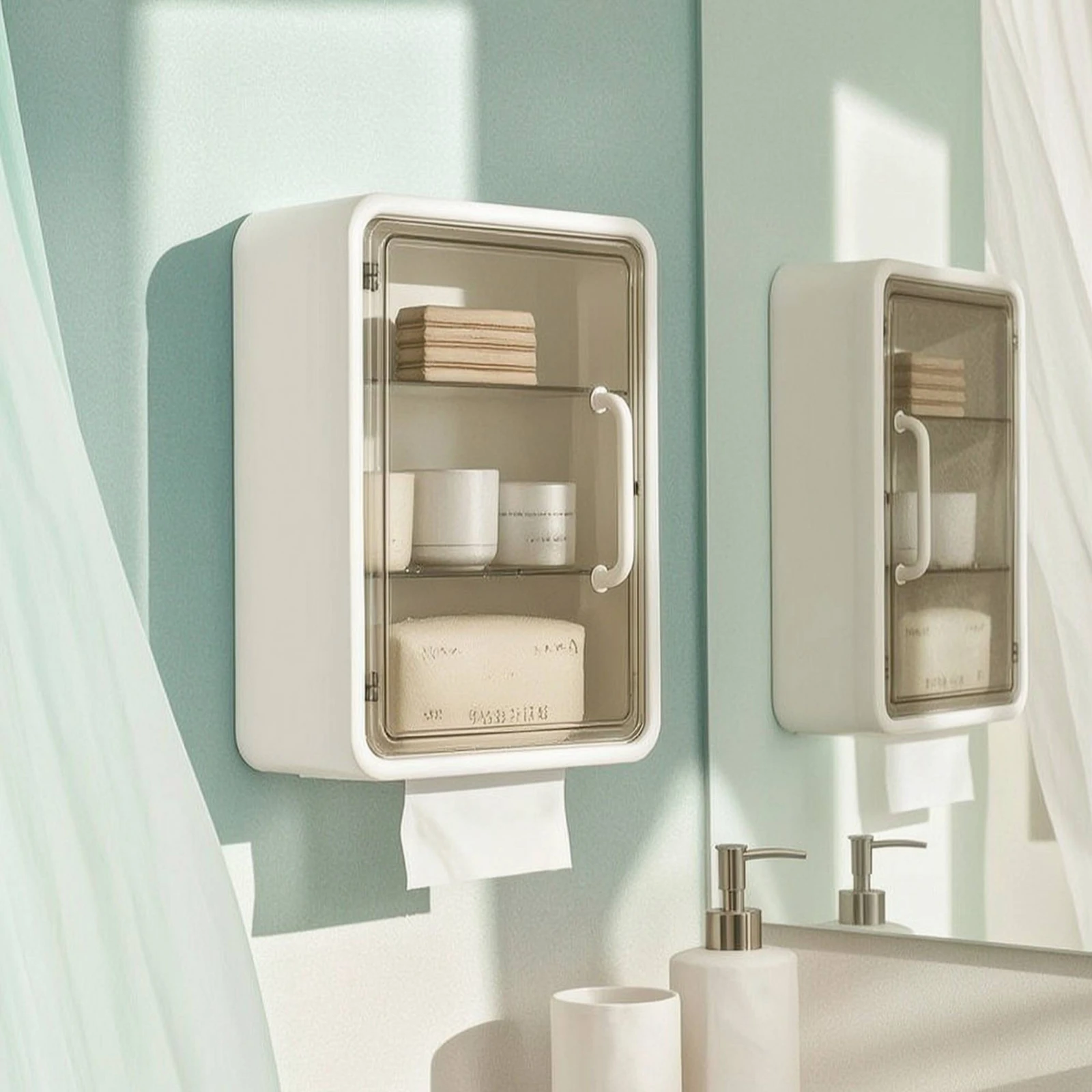 armadietto-da-parete-con-dispenser-per-fazzoletti-scatola-trasparente-con-sportello-organizzatore-per-bagno-con-ripiani-salvaspazio