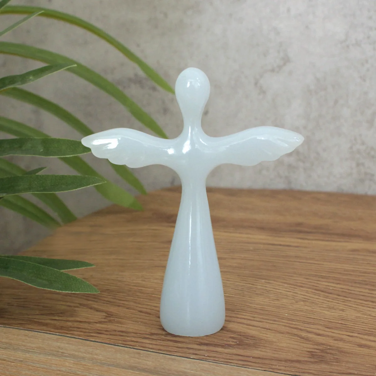 

Clear Angel Prayer Cross - Christian Gift for Christmas