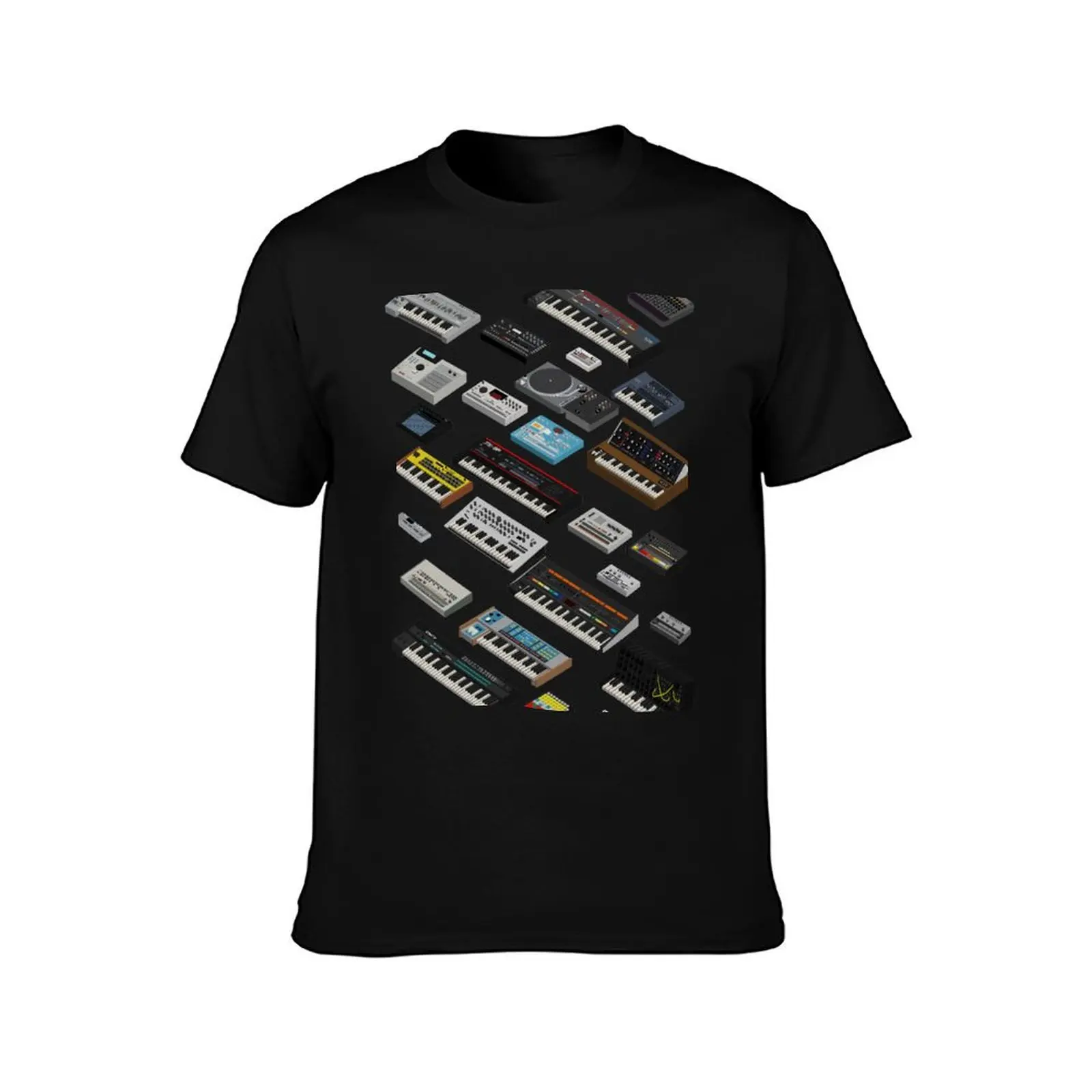 Synthesizer Fan Collection T-Shirt plus size tops summer 2025 summer tops Clothing oversized t shirts for men