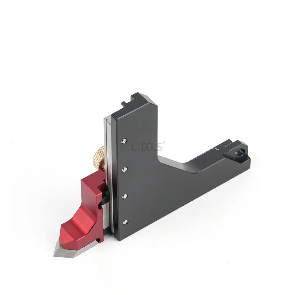 منشار طاولة النجارة قياس الارتفاع قياس علامة الدقة أداة قياس التشذيب إصلاح أدوات منظم الارتفاع مع مقياس