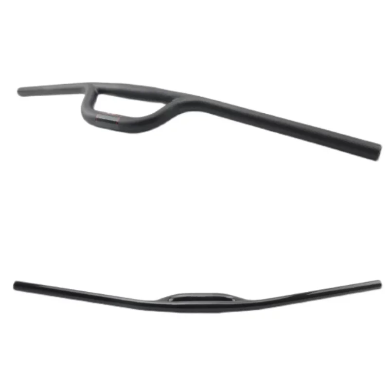 

Full carbon fiber BMX handlebars double U-shaped handlebars folding handlebars mountain bike handlebars 25.4