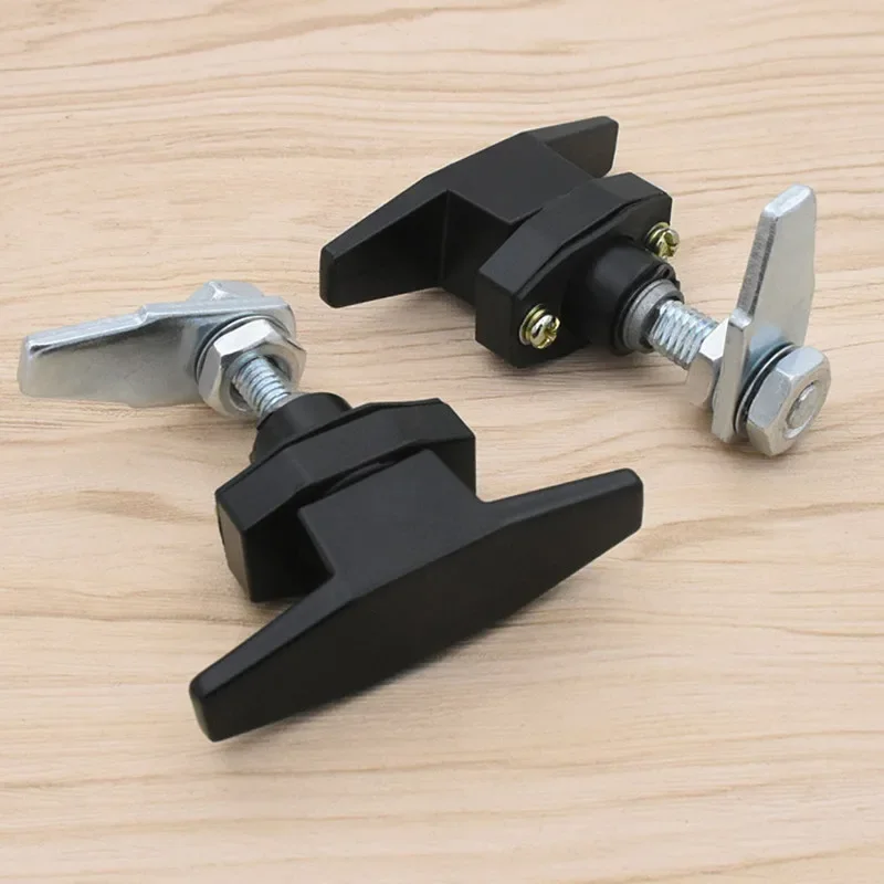 MS309-2 Zinc Alloy Keyless Cabinet Cam Lock Cylindrical Tongue Lock Distribution Cabinet Door Lock Toolbox Knob Lockset