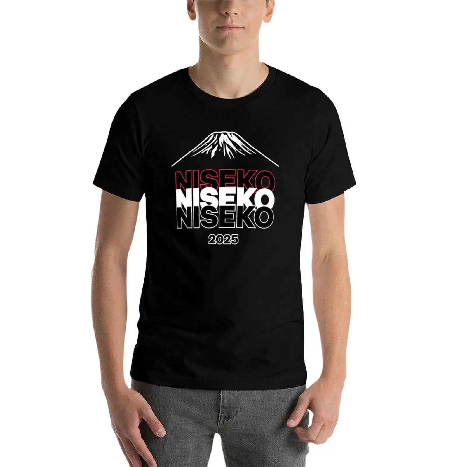 

NISEKO 2025 Snowboard decal Japan Ski Resort - Hokkaido Snowboarding Japow Powder Snow T-Shirt