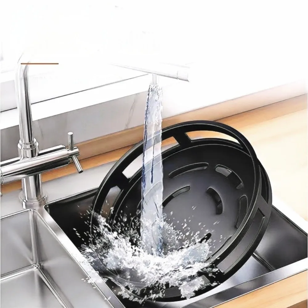 

360° Rotation Spice Rack Organizer Carbon Steel Non-Skid Base Kitchen Storage Tray Multi-layer Round Condiment Rack Home Storage