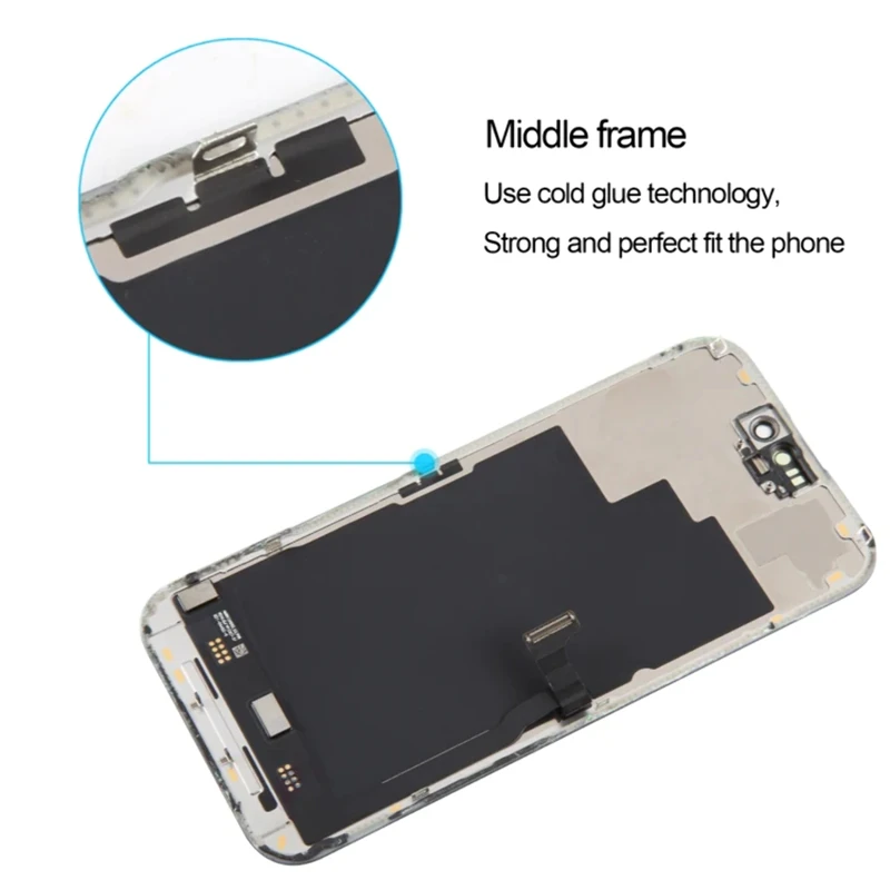 Imagem -04 - Display Lcd para Iphone 15 Pro Max 3d Touch Digitizer Assembly Soft Hard Oled Peças de Reposição da Tela 15pm