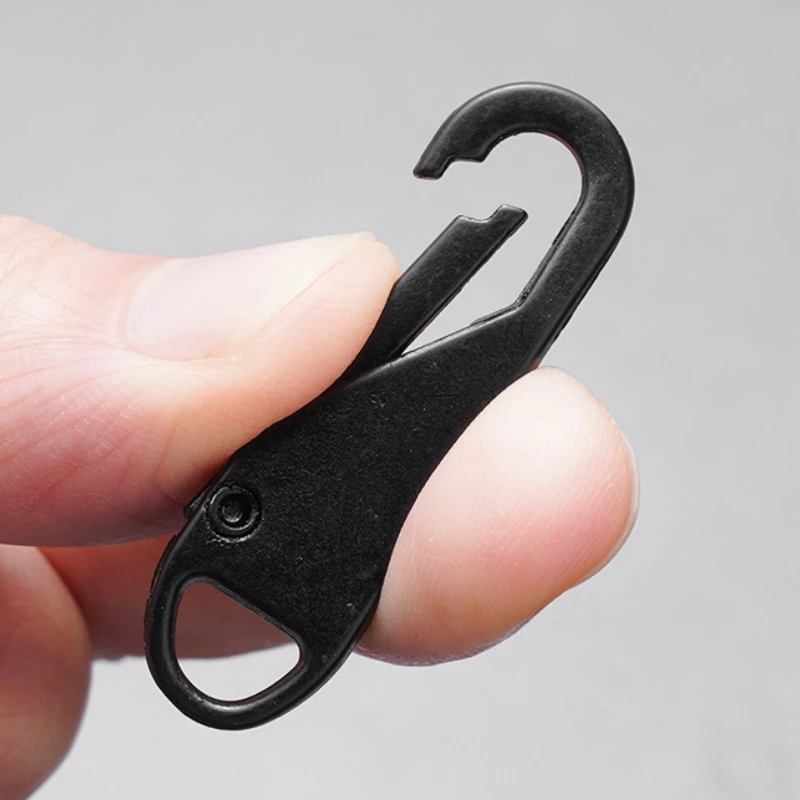 5pcs DIY High-Visibility Detachable Zinc Alloy Zipper Heads for Size 5+ Zippers | No Tools Needed