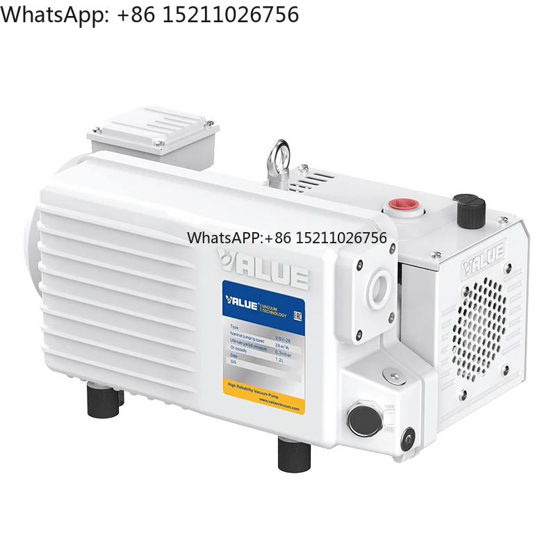 28m3/h 1.1kW VALUE Single Stage Rotary Vane Vacuum Pump VSV-28(P) for Vacuum Packing/Vacuum Defoamation/RTM