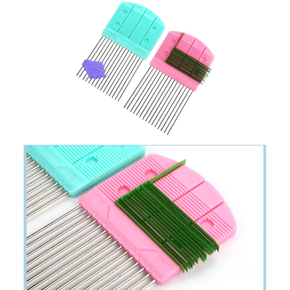 1 Pc Quilling Comb Tool High Elastic Teeth Compact Portable lasting Innovative Slot Design Paper Bead Roller Strips