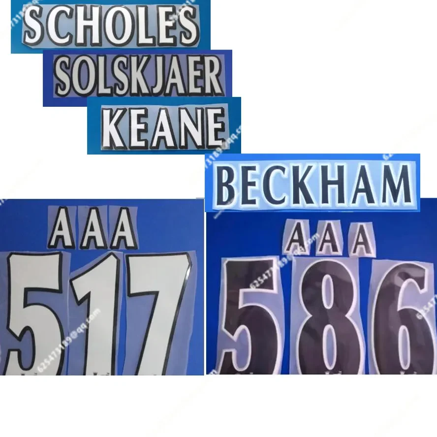 Velvet straight line 1997 2006 SOLsKJaER Retro Flocking Badges Customize Number And Name Print Iron On Vintage DIY