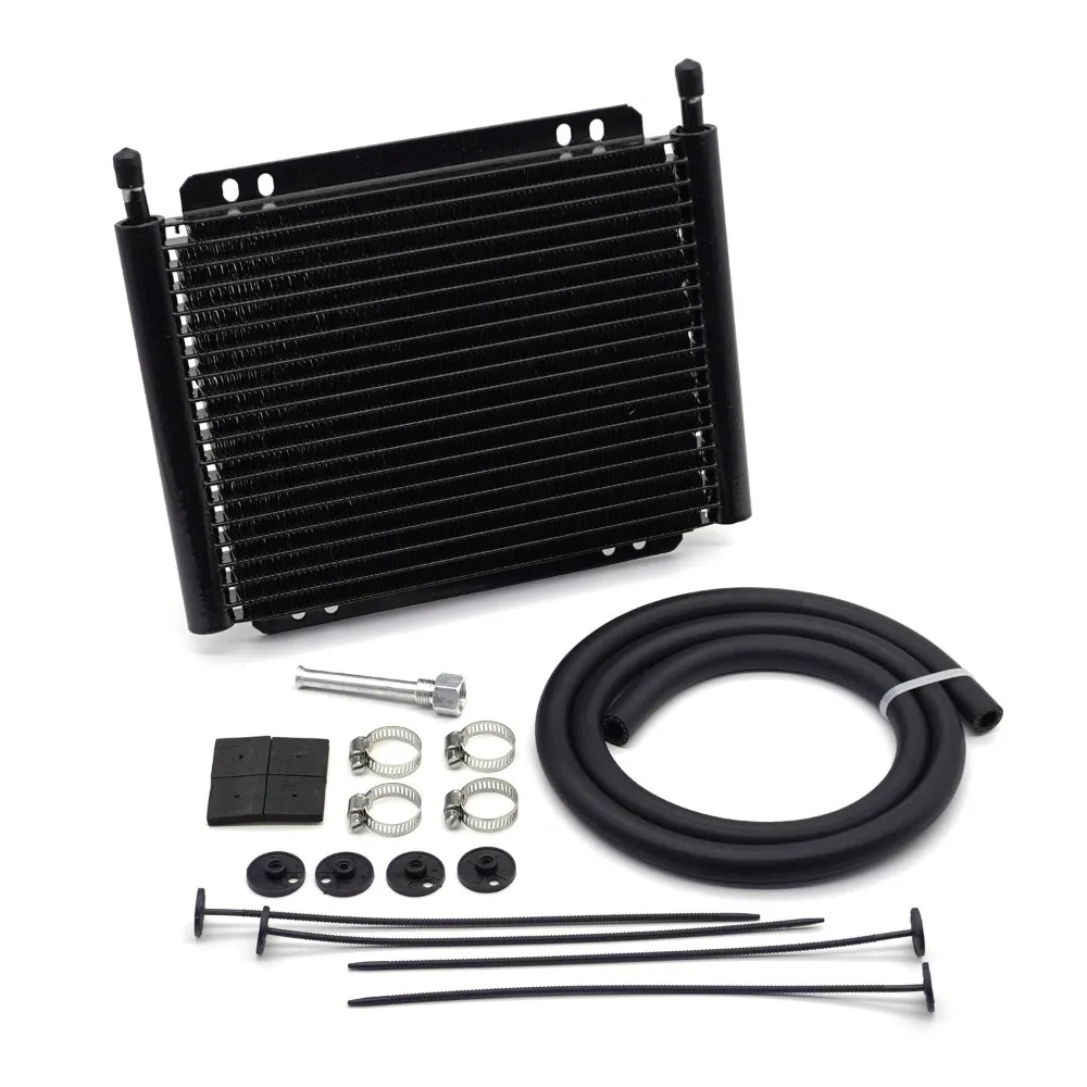 Automobile Transmission Radiator 678 Quick Aluminum Fin Cooler Universal 11/15/20/26 Rows