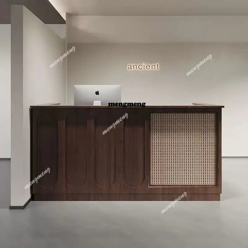 

New arrive White Modern Reception Desks Clothing Medical Home Beauty Reception Desks Stands Front Recepcion Mostrador Pulpit For