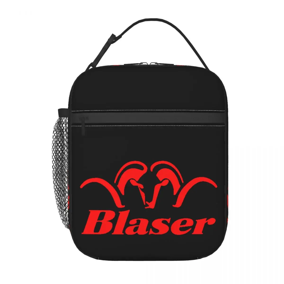 Custom Red Blaser Firearm Gun Resuable Lunch Box  Multifunction Cooler Thermal Food Insulated Lunch Bag Kids School Children