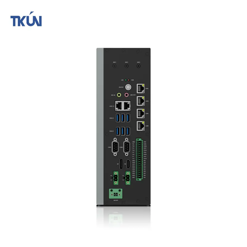 

Factory Customization XC9018 I7/i5/i3 CPU Fin Heat Dissipation Win10/11,Linux,UOS System 4GB RAM+128GB Industrial Computer
