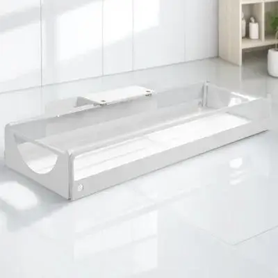 Pull Out Drawer Organizer Under Sink Storage Rack for Kitchen Bathroom Cabinet Carbon Steel Sliding Shelf Spice Rack